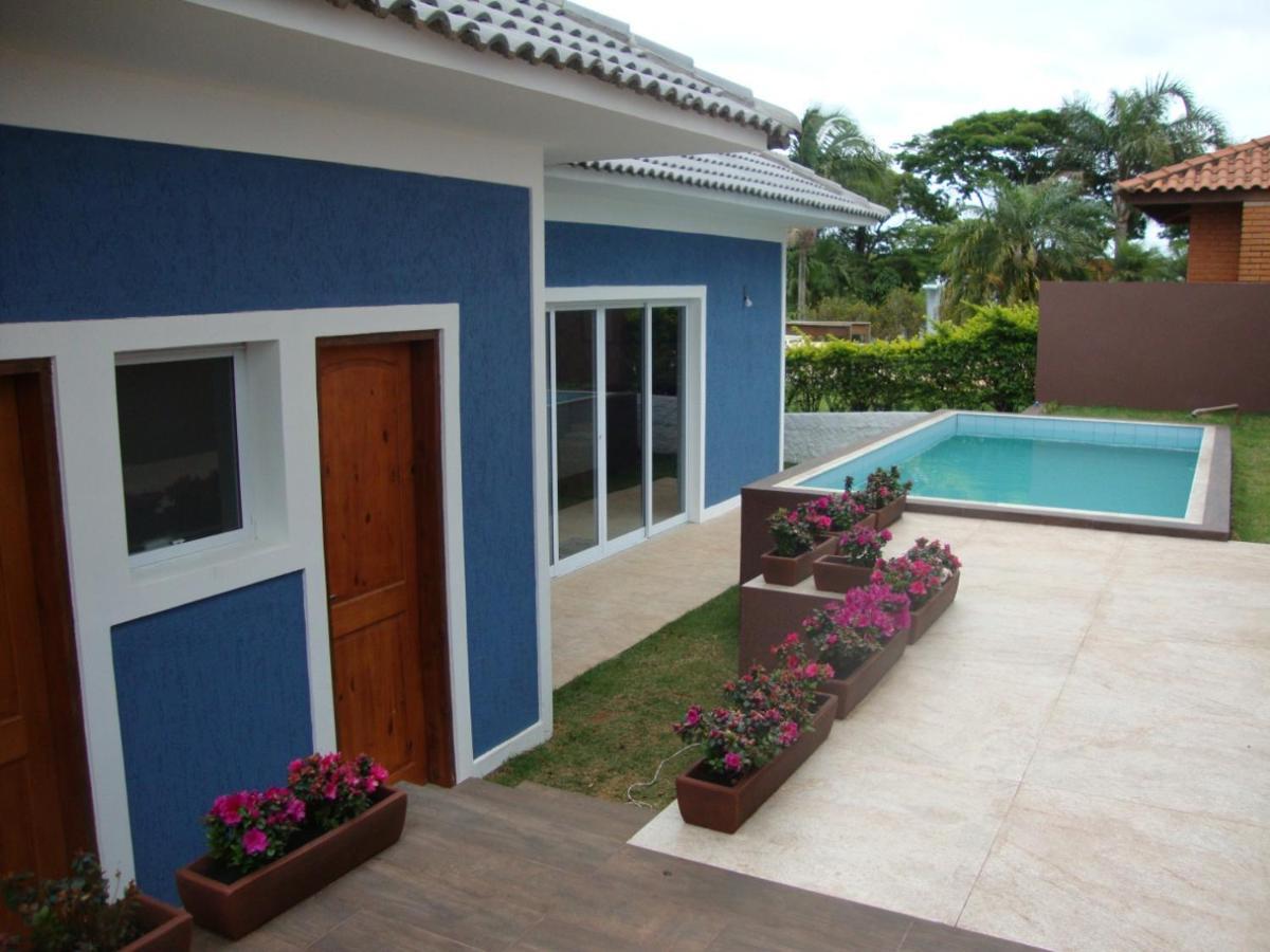 Minha Casinha Azul Na Represa Villa Paranapanema Exteriör bild