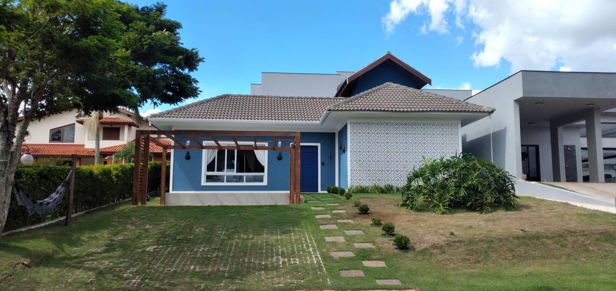 Minha Casinha Azul Na Represa Villa Paranapanema Exteriör bild